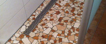 Mosaikmuster von Fliesen BekOli